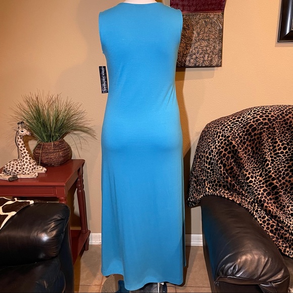Nina Leonard Maxi Aqua Size XL NWT - Picture 2 of 12